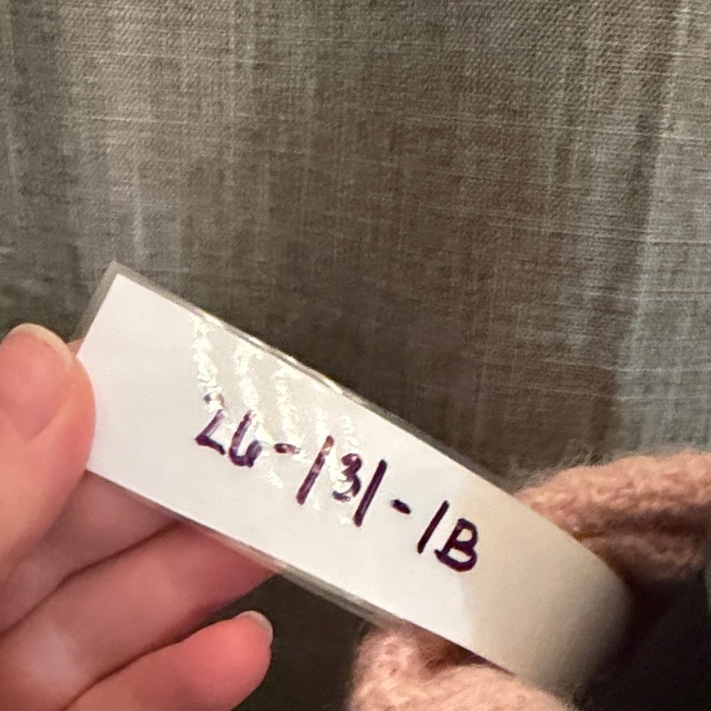 J. Crew Light Pink Turtleneck Ribbed Sweater - Picture 4 of 4